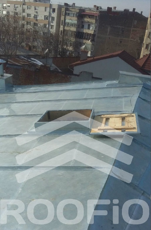 reparare acoperiş tablă zincată