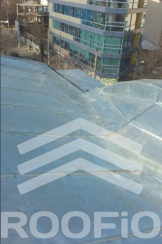 reparare acoperiş tablă zincată